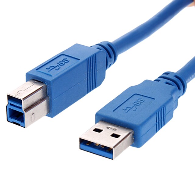  USB 3.0 AM / BM Cable for Printer, Mobile Devices (3.0 m)