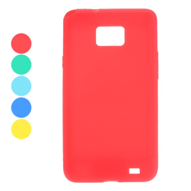  Protective Silicone Case for Samsung Galaxy S2 I9100 (Assorted Colors)