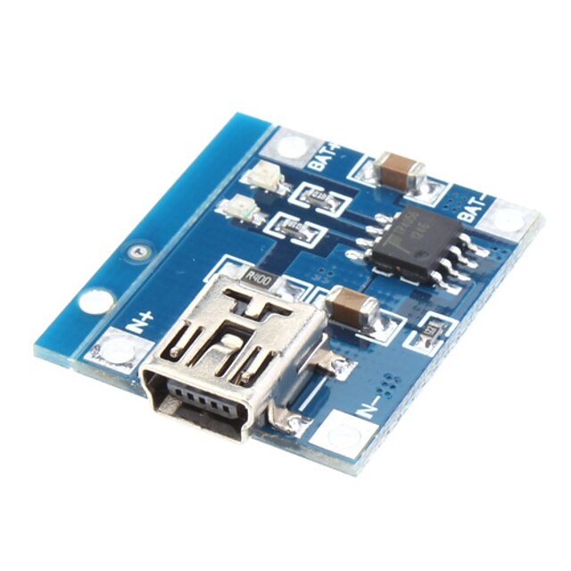  1A Lithium Battery Charging Module - Blue