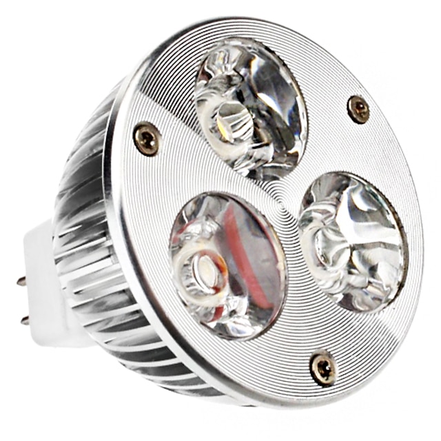  Ampoule LED Spot Blanc Chaud (12V), MR16 6W 540LM 3000-3500K
