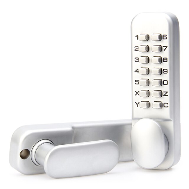 Stainless Steel Password lock Smart Home Security System Home / Office Security Door / Wooden Door / Composite Door (Unlocking Mode Password)