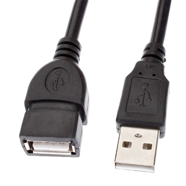  USB 2.0 延長ケーブル オス－メス (1.5M) 