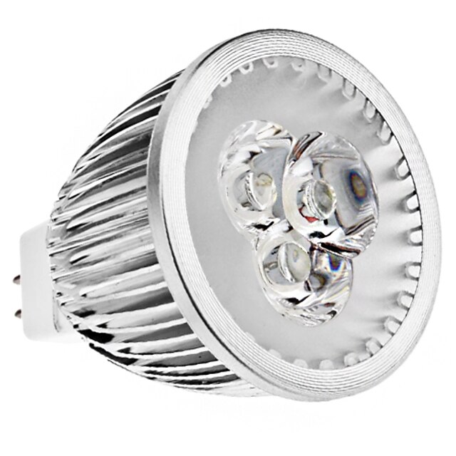  MR16 6W 240-540LM Valkoinen valo LED spottilamppu (12V, 2 värivalikoima)