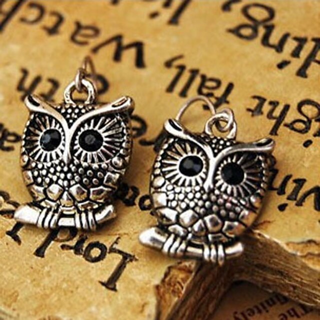  Women's Drop Earrings Fashion Alloy Owl Animal Jewelry Party Daily