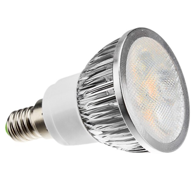  zdm e14 4w 260-300lm ledd spotlight 4 ledade pärlor hög effekt ledd dimbar varm vit kall vit naturlig vit ac220-240v