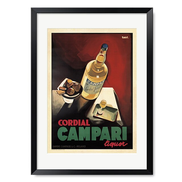  Artística Printt Campari Cordial vintage por vintage Posters