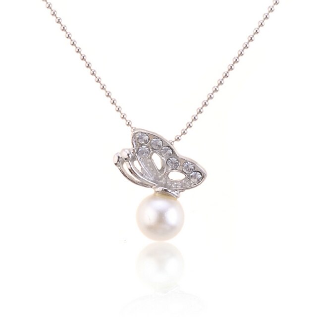  Women's Pearl Pendant Necklace / Pearl Necklace - Pearl Ladies, Fashion White Necklace Jewelry For Daily