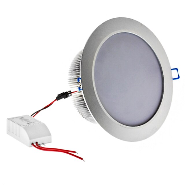  Dimmable 12W 1080LM 6000-6500K Blanc Naturel Silver Light Shell Ampoule LED de plafond (220)