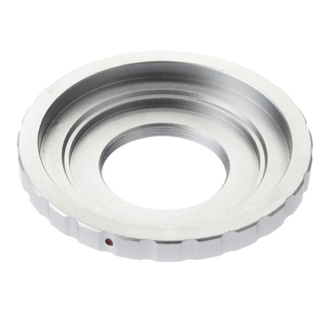  C mount linse til Micro 4/3 M4 / 3 Mount Adapter Adapterring (Silver)