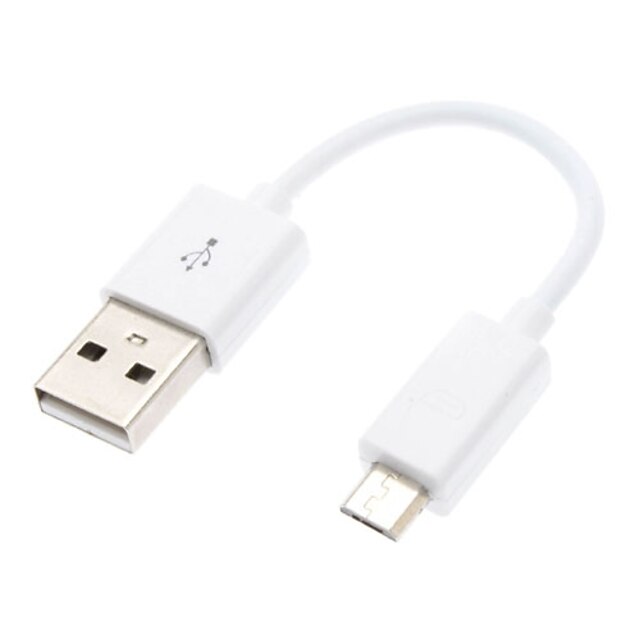  Micro USB 2.0 / USB 2.0 Kabel <1m / 3ft Normaal PVC USB kabeladapter Voor