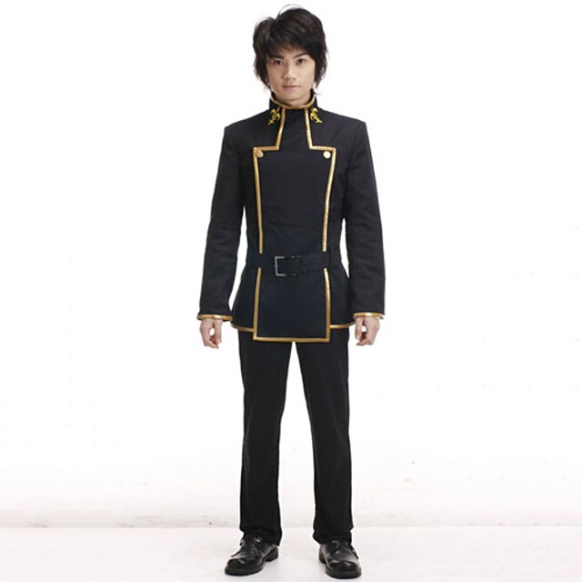  Inspired by Code Gease Lelouch Lamperouge Anime Cosplay Costumes Japanese Cosplay Suits School Uniforms Long Sleeve Coat Pants For Men's