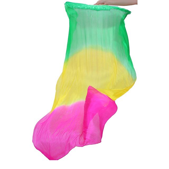  seda de la manera multicolor ventilador de la danza del vientre para las damas (más colores)
