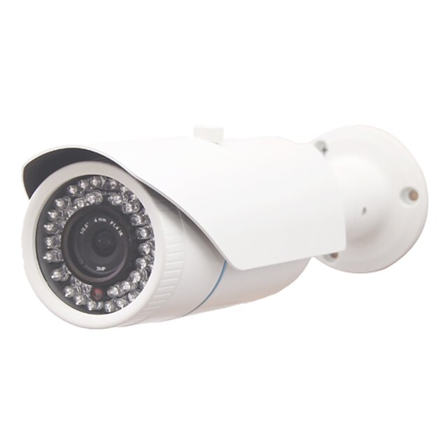  IPCC Low Lux P2P 1.3 Mega HD Bullet IP Camera with Motion Detection, Day and Night, Waterproof Housing