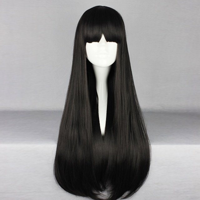  Kakegurui / Compulsive Gambler Yumeko Jabami Cosplay Wigs Women's 28 inch Heat Resistant Fiber Anime Wig