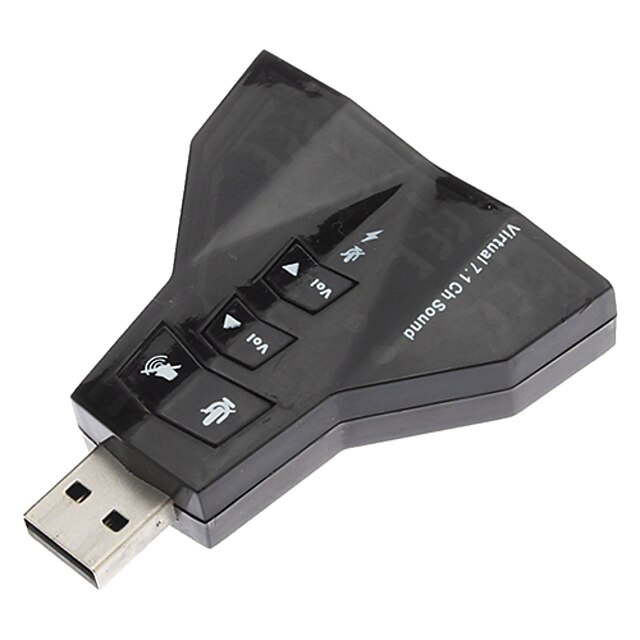  USB 2.0 męski 2x Mikrofon 2x3.5mm portu audio Adapter