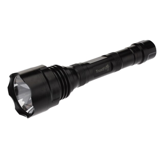  LED-Ficklampor / Ficklampor (Laddningsbar / Taktisk / självförsvar) LED 5 Läge 1000 Lumen Cree XM-L T6 18650 -