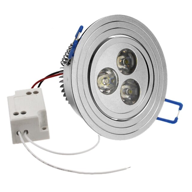  1pc 6500 lm 3 LED perler Høyeffekts-LED Naturlig hvit 85-265 V / #