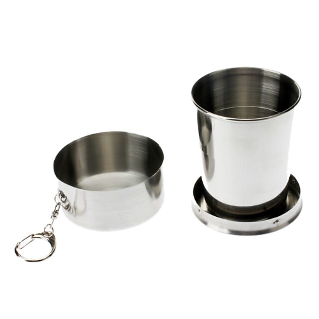  Portable Stainless Steel Telescopic Cup