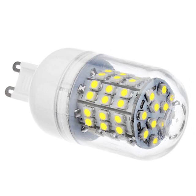  BRELONG® 1ks 6 W 6500 lm G9 LED corn žárovky 60 LED korálky SMD 3528 Přirozená bílá 220-240 V / 110-130 V