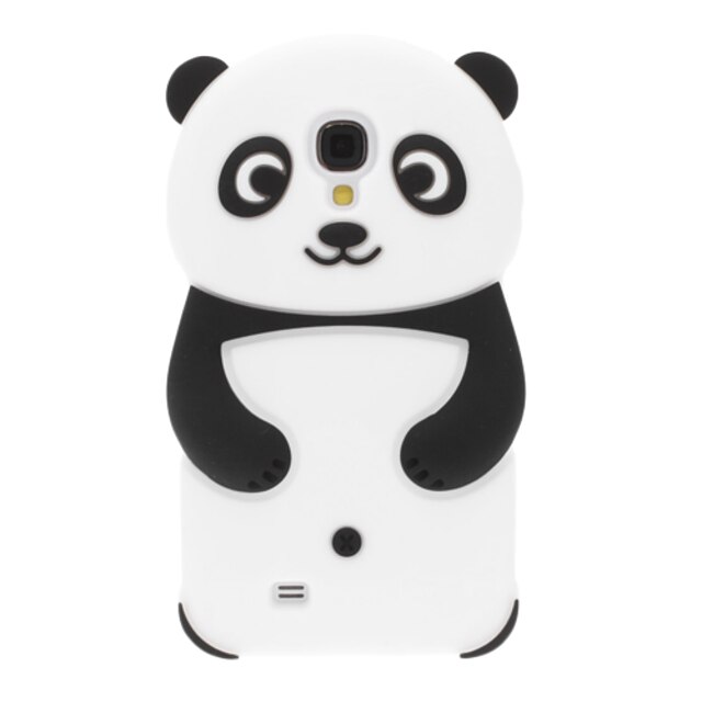  Panda Design Funda de silicona para Samsung i9500 Galaxy S4
