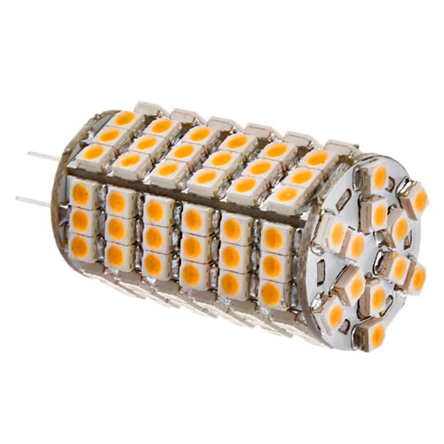  LED Mais-Birnen 3500 lm G4 102 LED-Perlen SMD 3528 Warmes Weiß 12 V