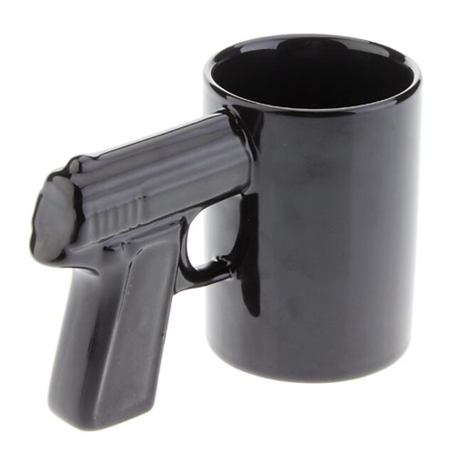  Gun Style Handle Ceramic Cup
