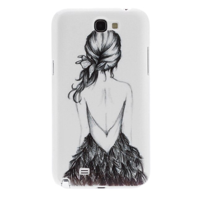  Art Figure Pattern Hard Case for Samsung Galaxy Note 2 N7100