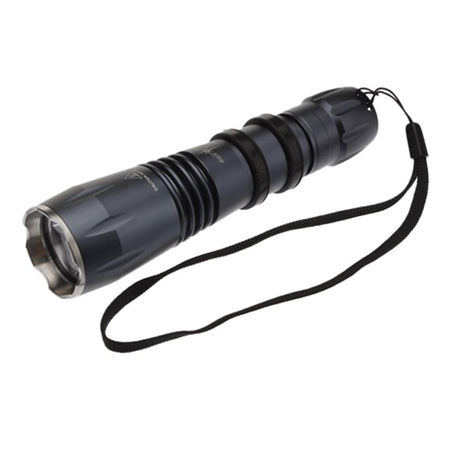  Linternas LED / Linternas de Mano LED 5 Modo 1000 Lumens Recargable / Bisel de Impacto / Táctico / autodefensa Cree XM-L T6 18650.0