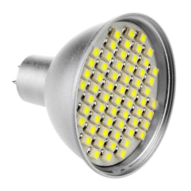  SENCART 240lm GU5.3(MR16) LED Spot Lampen MR16 60 LED-Perlen SMD 3528 Natürliches Weiß 12V