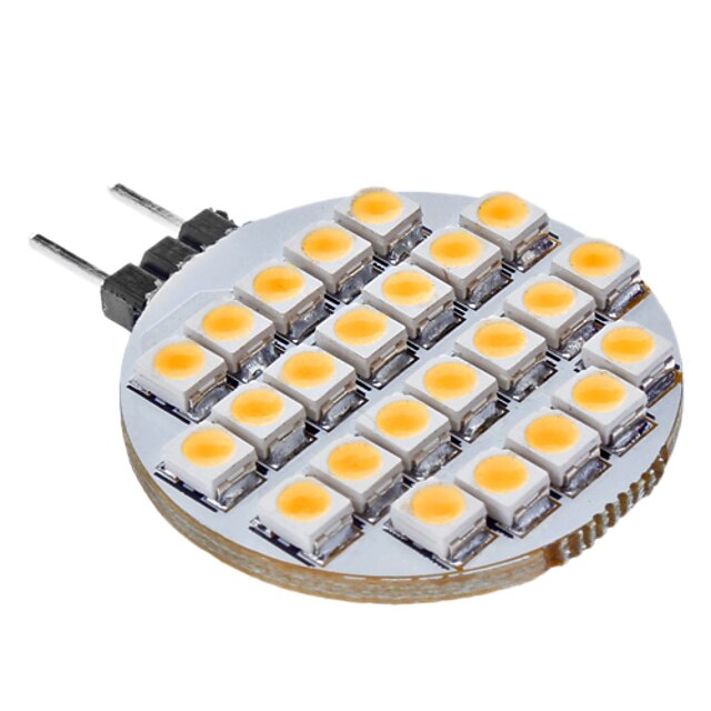  SENCART 1db 3 W LED betűzős izzók 3000 lm G4 25 LED gyöngyök Meleg fehér 12 V