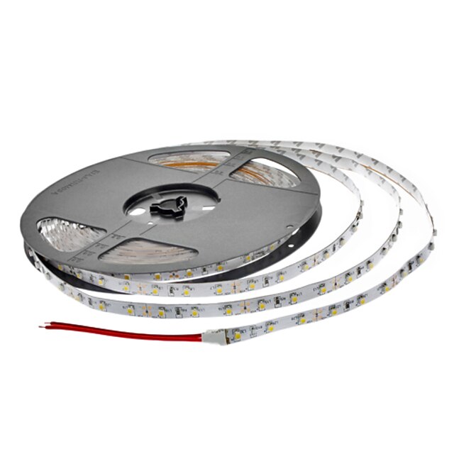  ZDM® 2x5M Flexible LED Light Strips 300 LEDs 3528 SMD / SMD2835 Warm White Cuttable / Party / Self-adhesive 12 V 2pcs