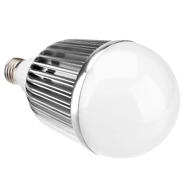  E27 15W 1200LM 5500K Lämmin valkoinen LED-kynttilä lamppu (110-220V)