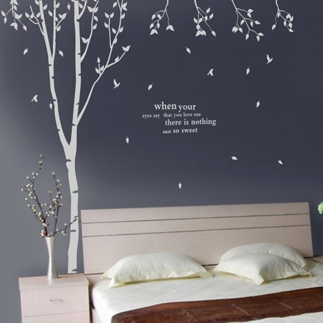  Words & Quotes Wall Stickers House Rules Washable Wall Decals 1pc
