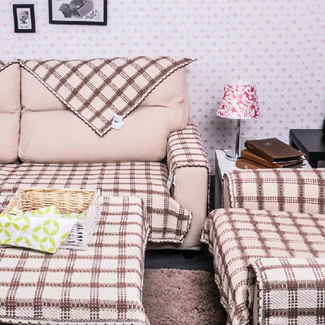  Cotton Pastoral Style Sofa Cushion 70*120