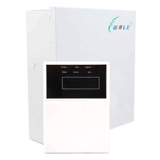  Alarm System with Intelligent Alarm Control Panel (8 Wired and 16 Wireless)