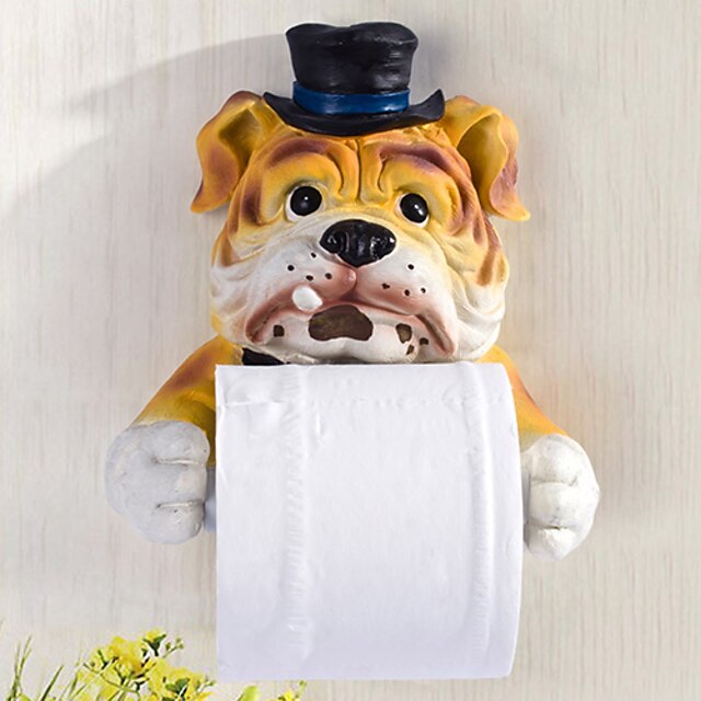  Hospodyně pes Držák toaletního papíru