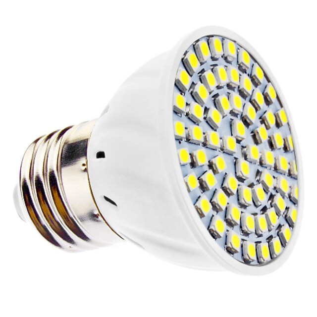  LED-spotlights 240 lm E14 E26 / E27 MR16 60 LED-pärlor SMD 3528 Varmvit Kallvit 220-240 V 110-130 V