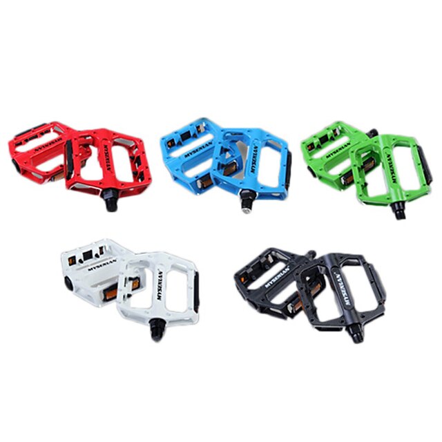  Mysenlan Pedalen Magnesiumseos voor Wielrennen Mountain Bike Racefiets Fietsen / Fietsen Rood