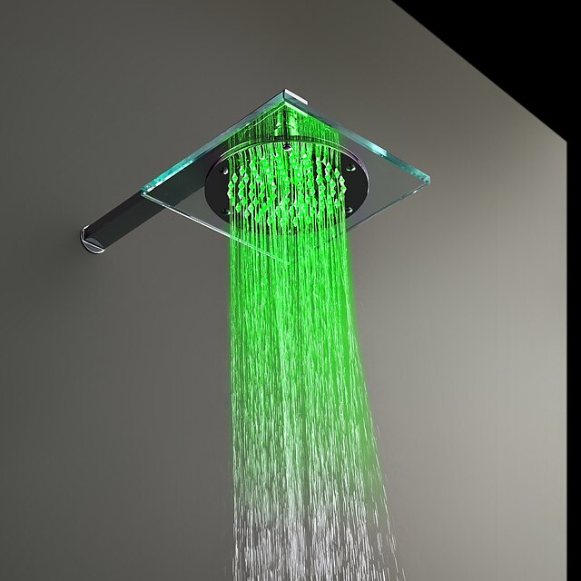 Moderní Dešťová sprcha Pochromovaný vlastnost for  Déšť LED , Sprchová hlavice