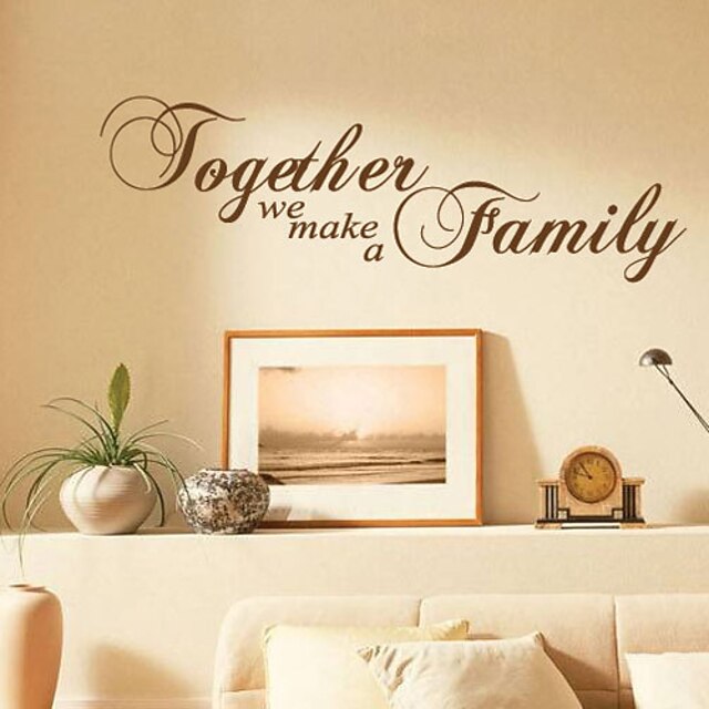  Together We Make Family Wall Sticker