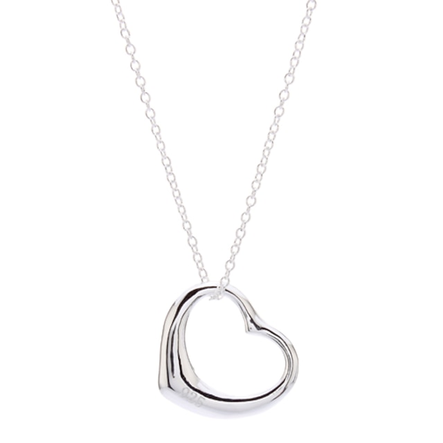  z&X® 925 επιχρυσωμένο ασήμι αγάπη σε σχήμα καρδιάς κολιέ κρεμαστό κόσμημα
