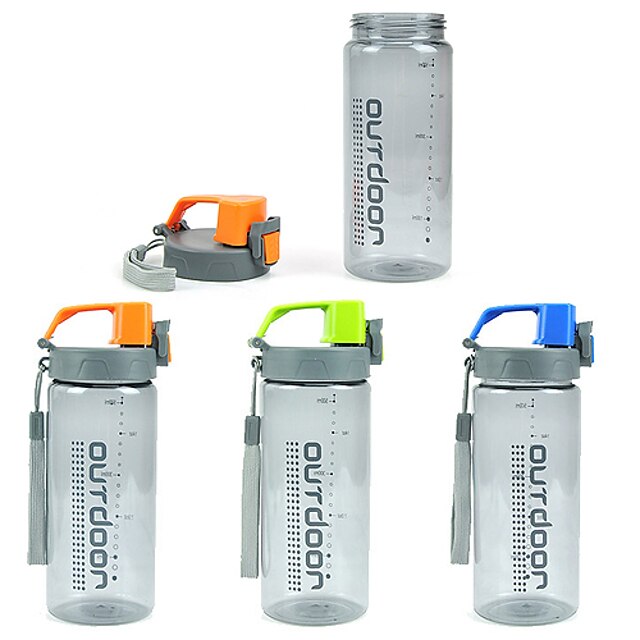  Bike Sports Water Bottle Lightweight Non Toxic BPA Free Eco-Friendly For Cycling Bicycle Road Bike Mountain Bike MTB Plastic