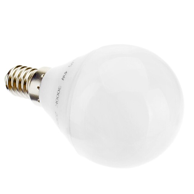  3 W LED kulaté žárovky 2700 lm E14 G45 28 LED korálky Teplá bílá 220-240 V / #