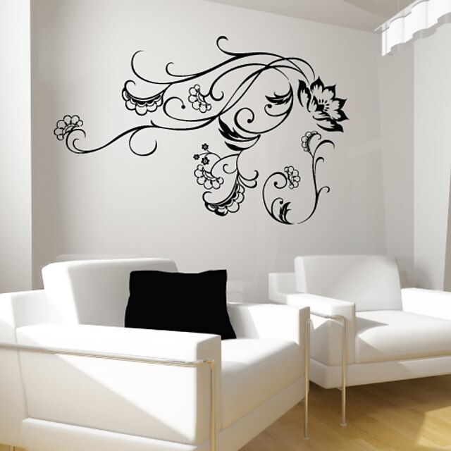  Lotus Floral Wall Sticker