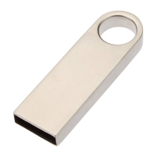  32GB Minimalist Stainless Steel Geometric Design USB Flash Drive