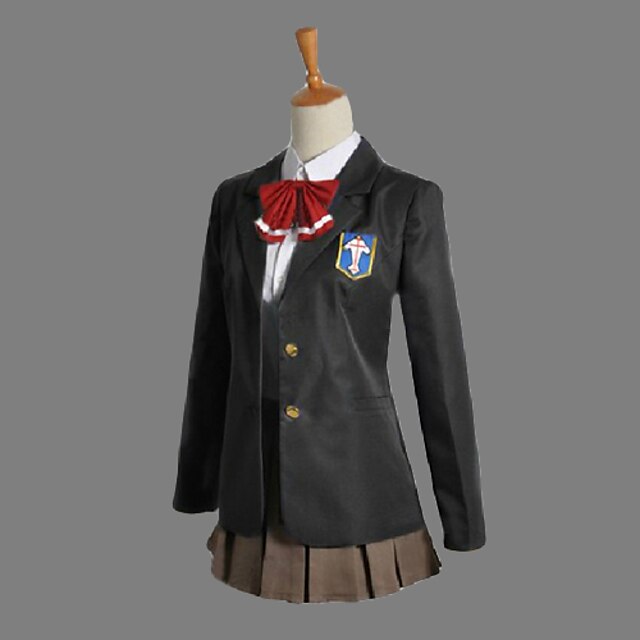  Inspired by Free! Gou Matsuoka Anime Cosplay Costumes Japanese Cosplay Suits / School Uniforms Patchwork Long Sleeve Cravat / Coat / Shirt For Women's / Skirt / Stockings / Skirt / Stockings