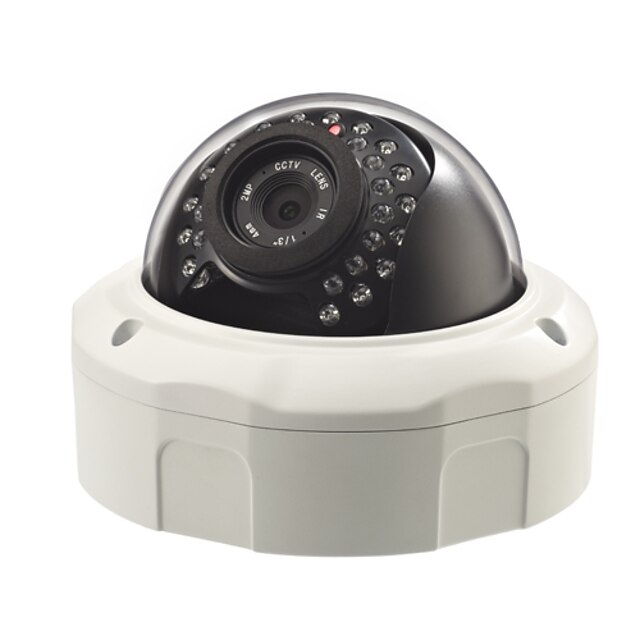  720P WDR Vandalproof Day & Night IP Camera Support OnVif Compliant and POE Function