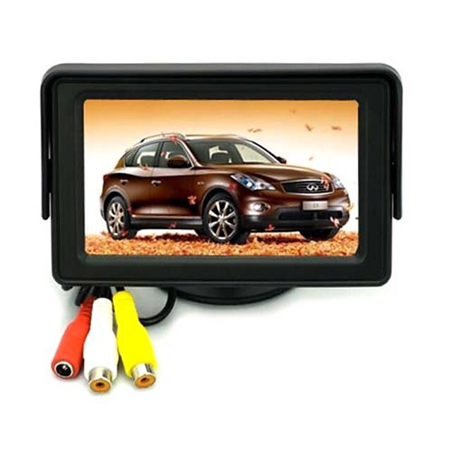  4,3 inch Opvouwbare TFT LCD Camera Achteruitkijkspiegel Car Monitor