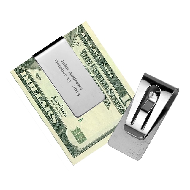  Non-personalized Material Stainless Steel Others Wedding Accessories Money Clips Wedding Party Anniversary Birthday Party / Evening