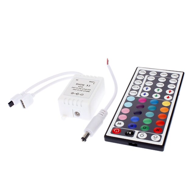  44-Key Wireless Infrared IR Remote Controller for RGB LED Light Strip